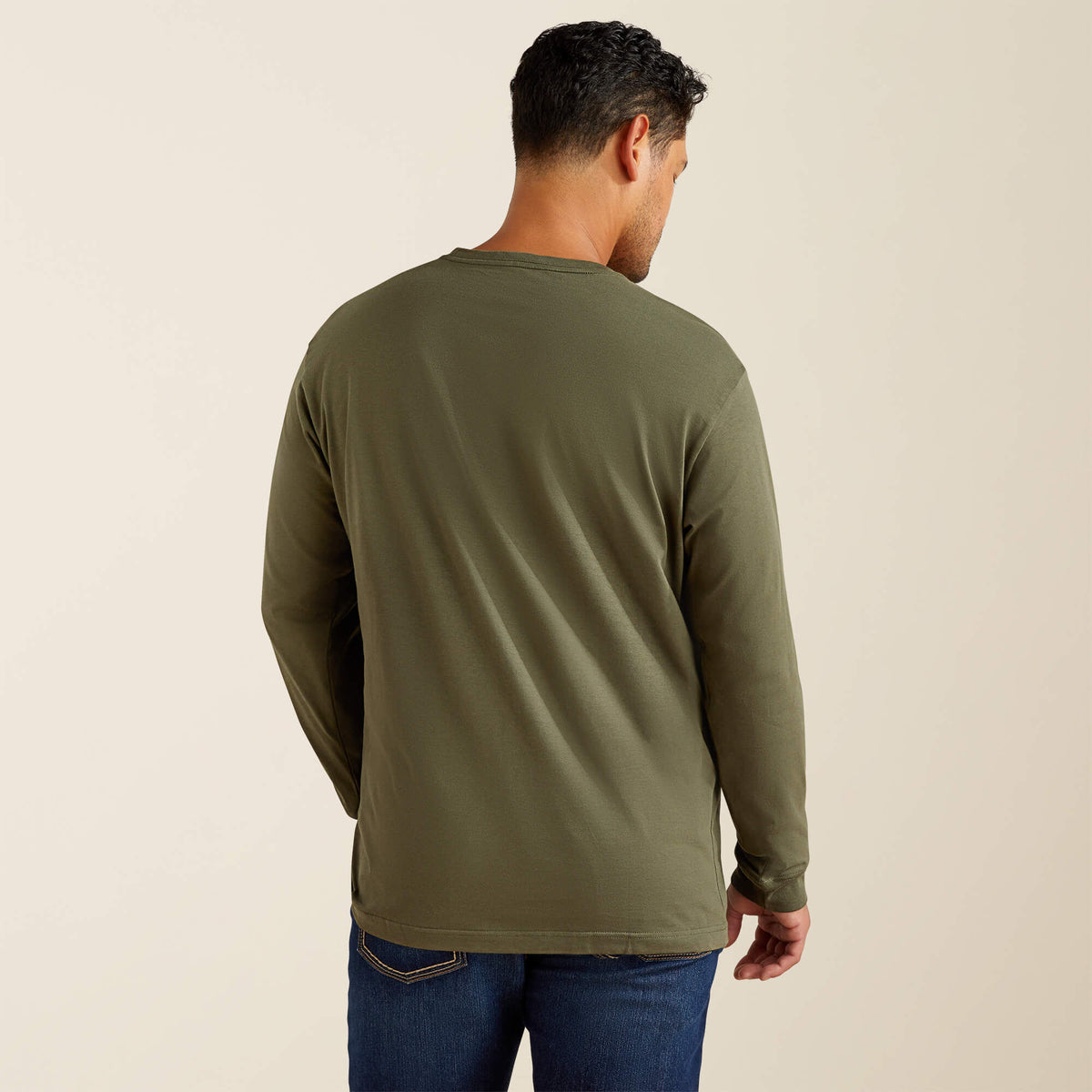 Rebar Cotton Strong Standard Logo Pocket T-Shirt Men | Ariat online shop