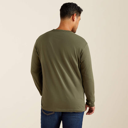 Rebar Cotton Strong Standard Logo Pocket T-Shirt Men | Ariat online shop