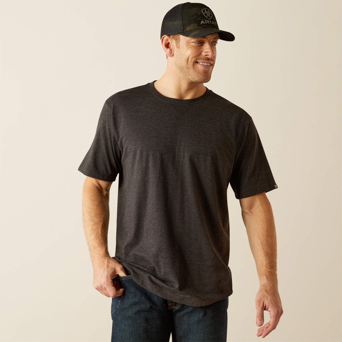 Rebar Cotton Strong Standard T-Shirt Men | Ariat for sale