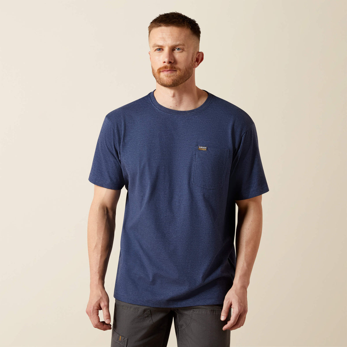 Rebar Cotton Strong Standard Pocket T-Shirt Men | Ariat outlet