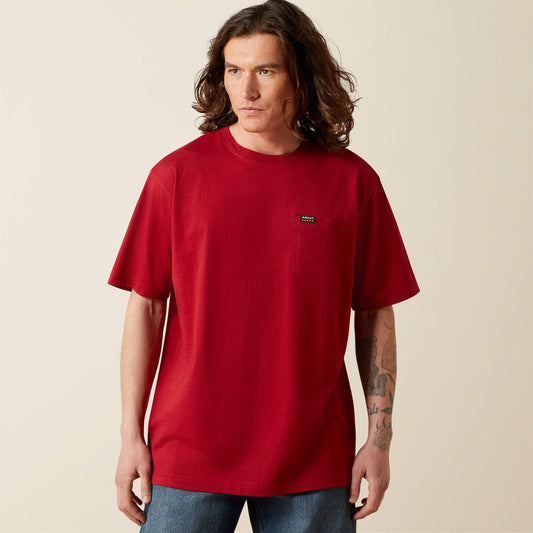 Rebar Cotton Strong Standard Pocket T-Shirt Men | Ariat on sale