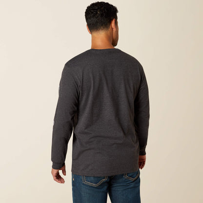 Rebar Cotton Strong Standard Logo Pocket T-Shirt Men | Ariat discount
