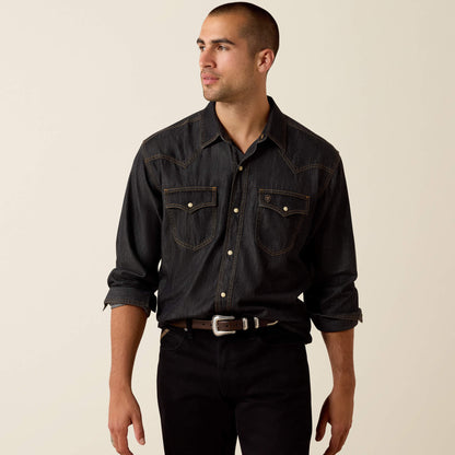 Retro Halford Fitted Snap Shirt Men | Ariat outlet