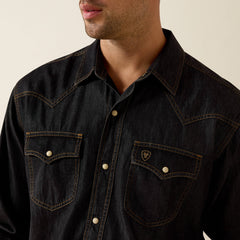 Retro Halford Fitted Snap Shirt Men | Ariat outlet