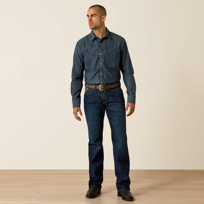 Retro Harlan Fitted Snap Shirt Men | Ariat sale