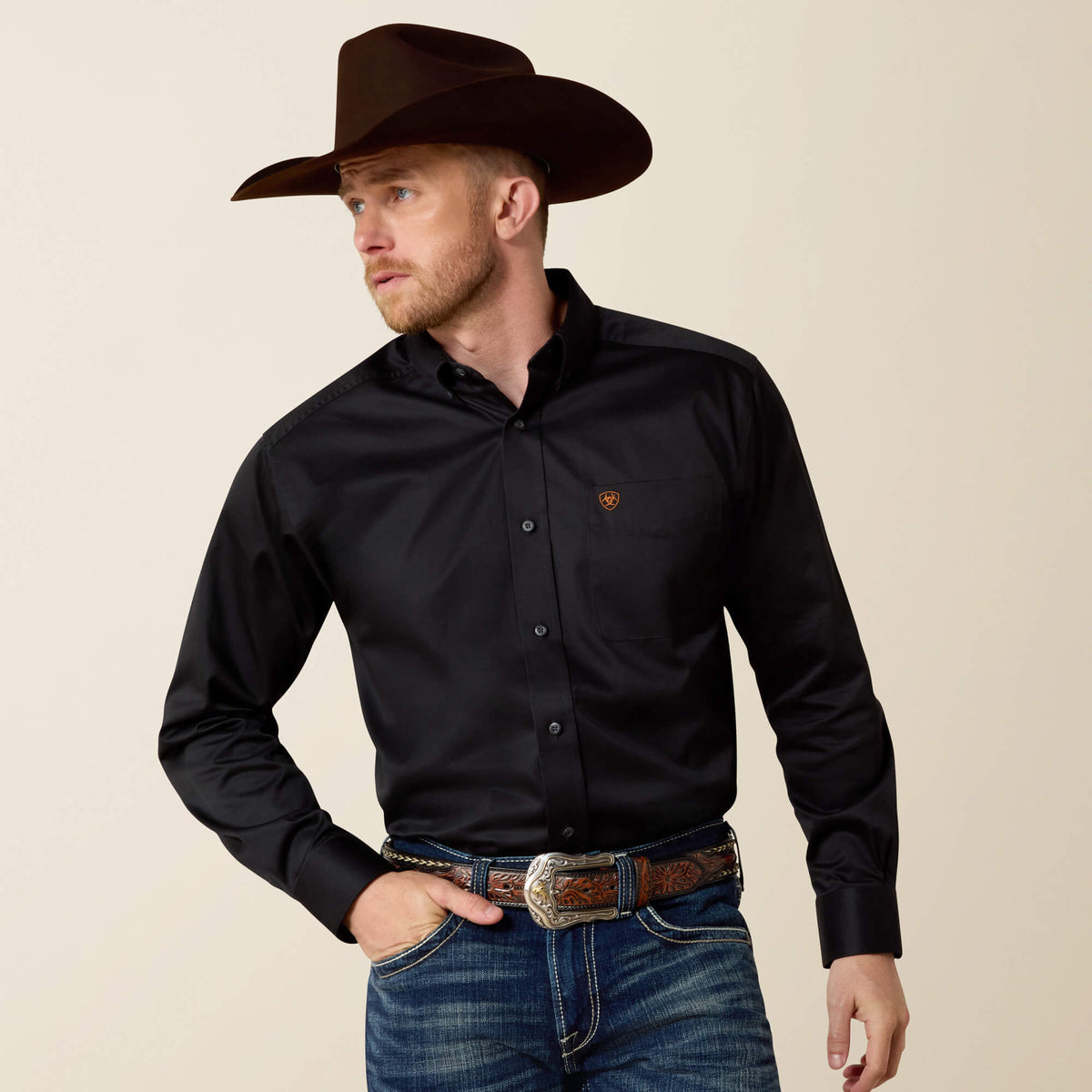 Solid Twill Classic Fit Shirt Men | Ariat online shop