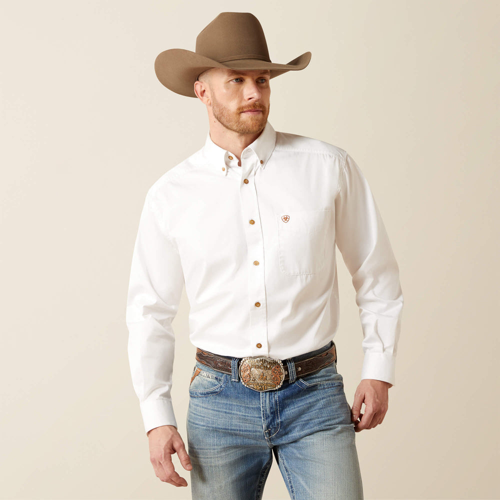 Solid Twill Classic Fit Shirt Men | Ariat sale