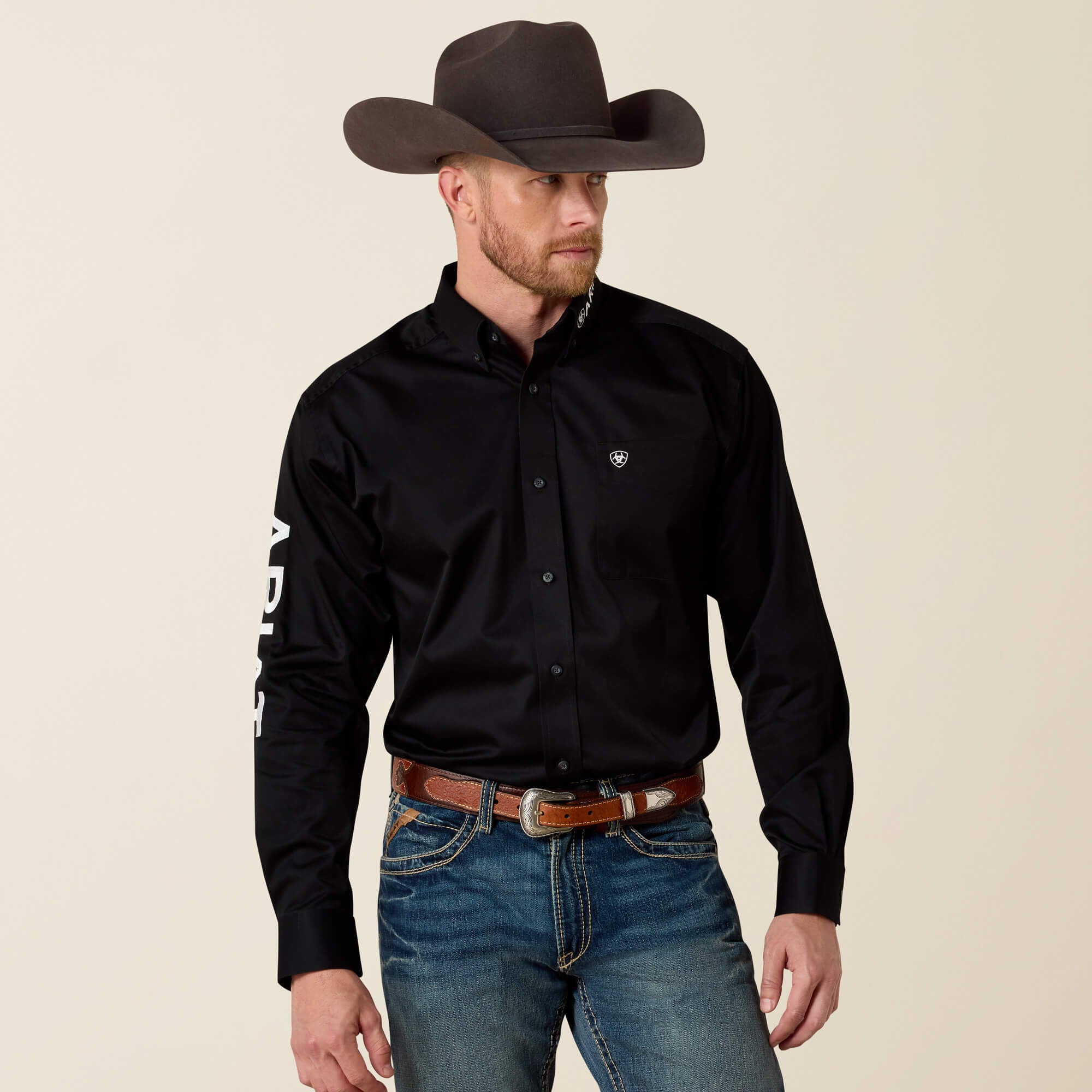 Team Logo Twill Classic Fit Shirt Men | Ariat on sale
