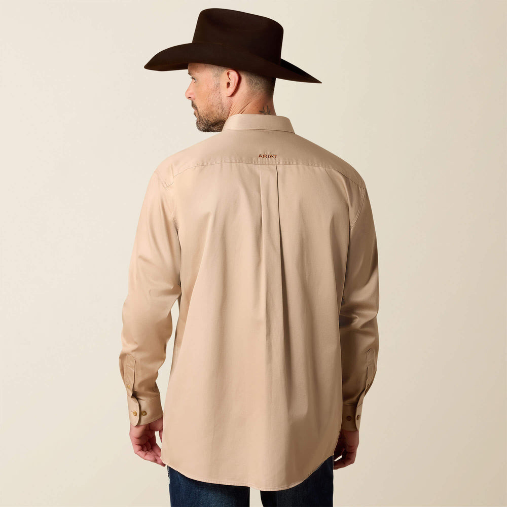 Solid Twill Classic Fit Shirt Men | Ariat discount