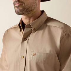 Solid Twill Classic Fit Shirt Men | Ariat discount