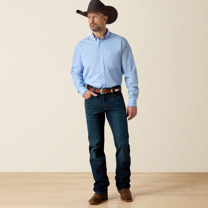 Wrinkle Free Solid Classic Fit Shirt Men | Ariat discount
