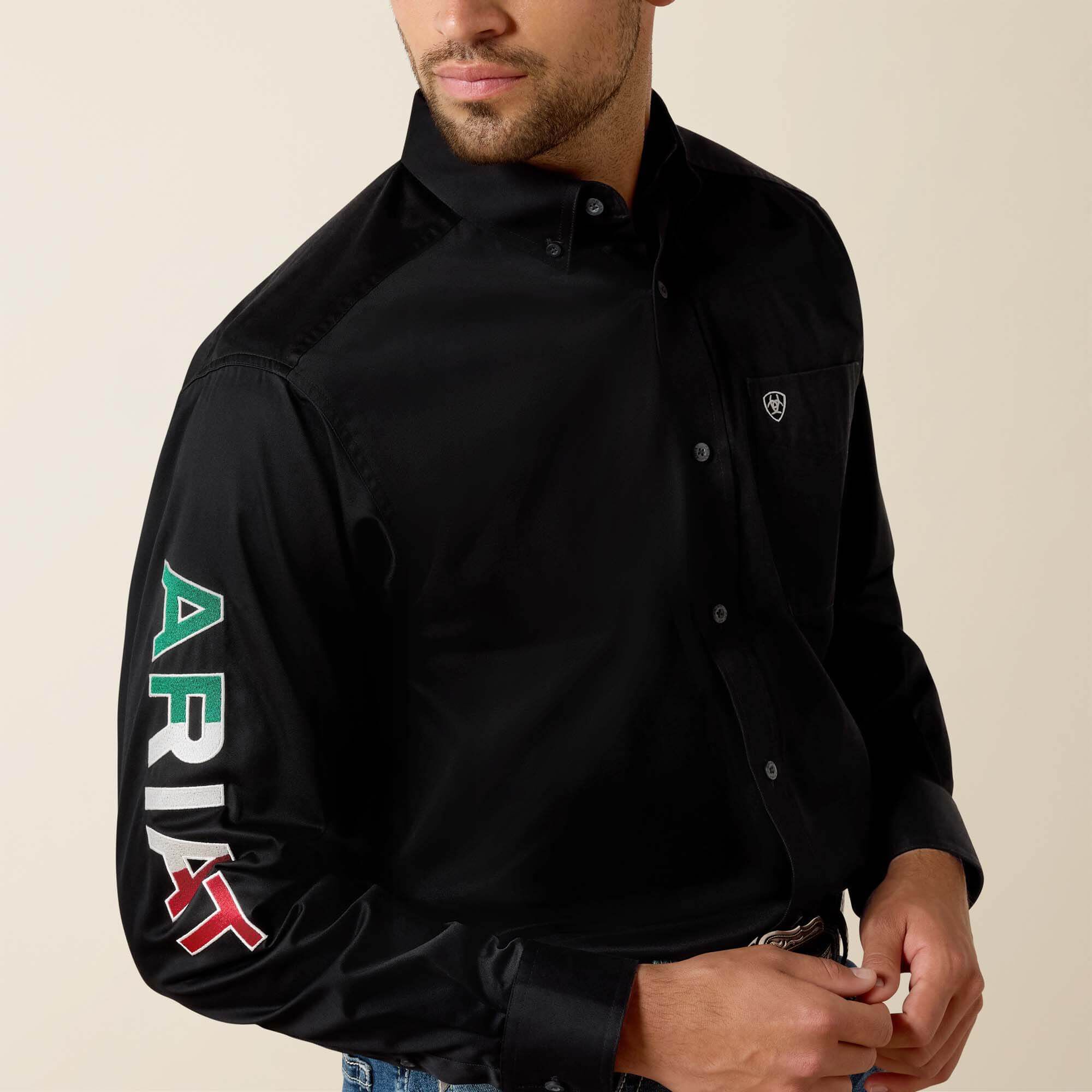 Team Logo Twill Classic Fit Shirt Men | Ariat for sale