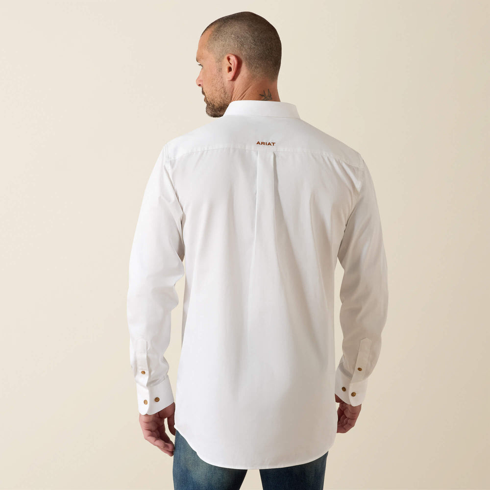 Solid Twill Fitted Shirt Men | Ariat online