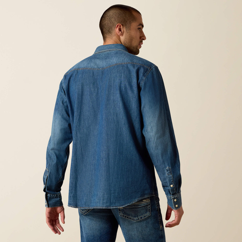 Denim Retro Fit Shirt Men | Ariat for sale