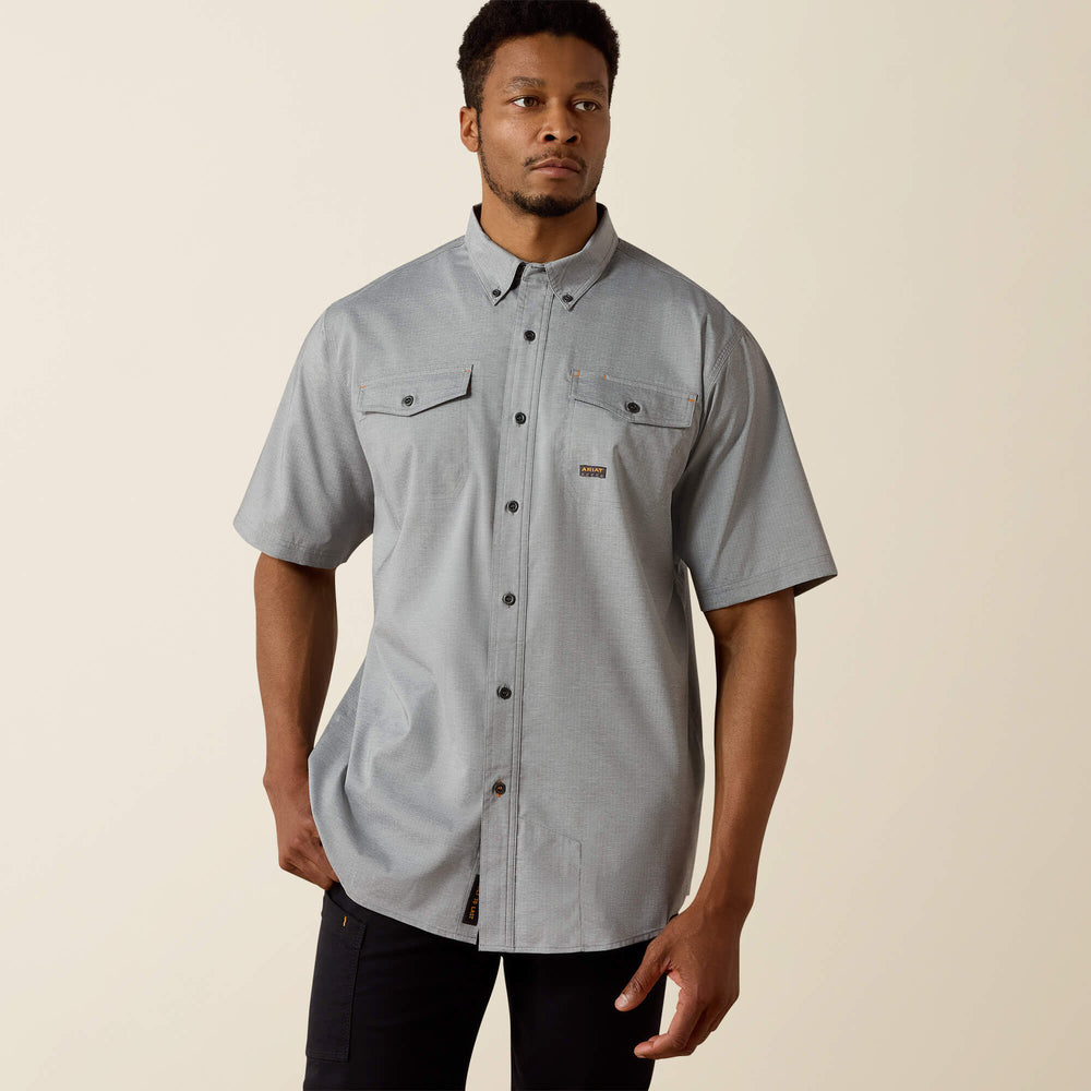 Rebar Made Tough VentTEK DuraStretch Work Shirt Men | Ariat sale