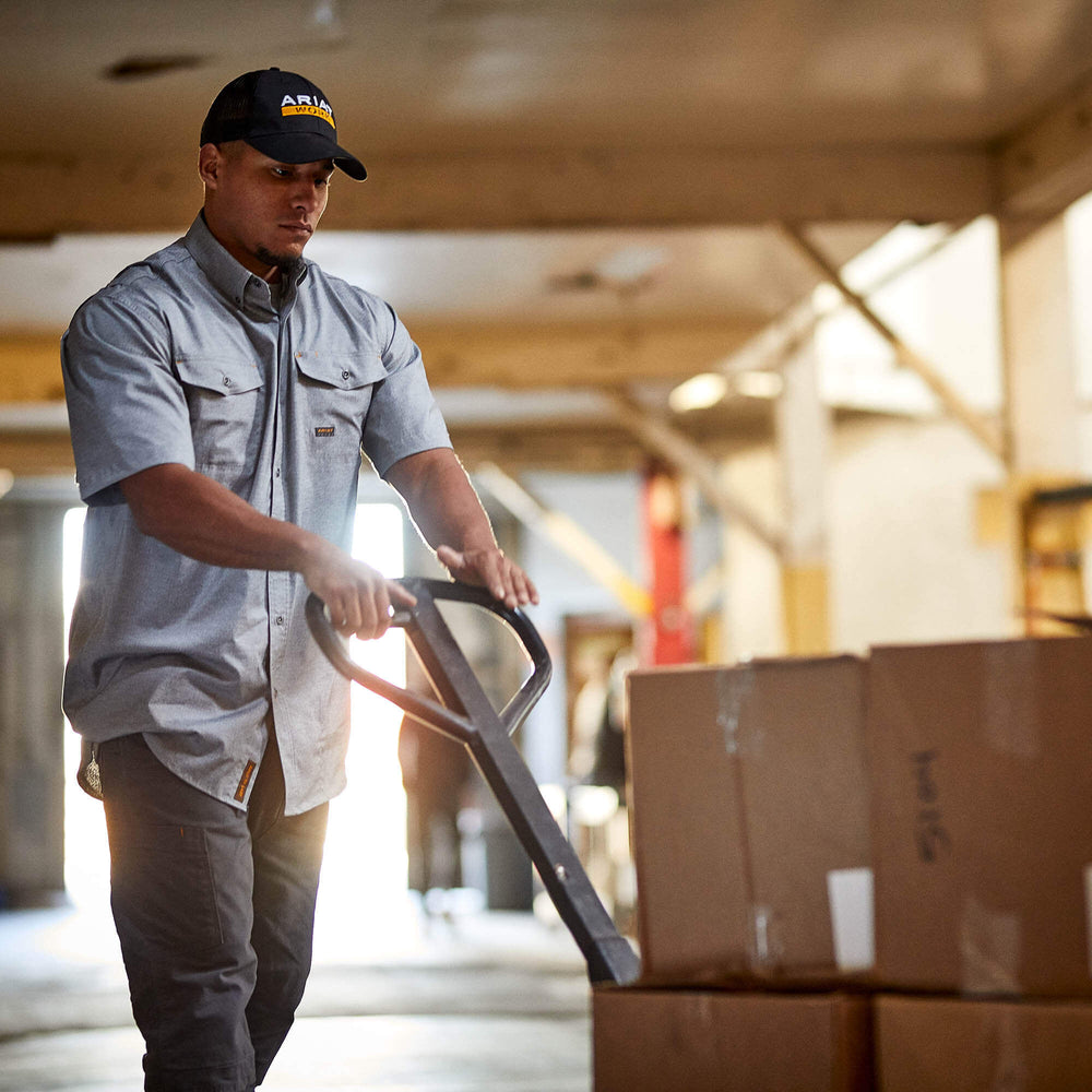 Rebar Made Tough VentTEK DuraStretch Work Shirt Men | Ariat sale