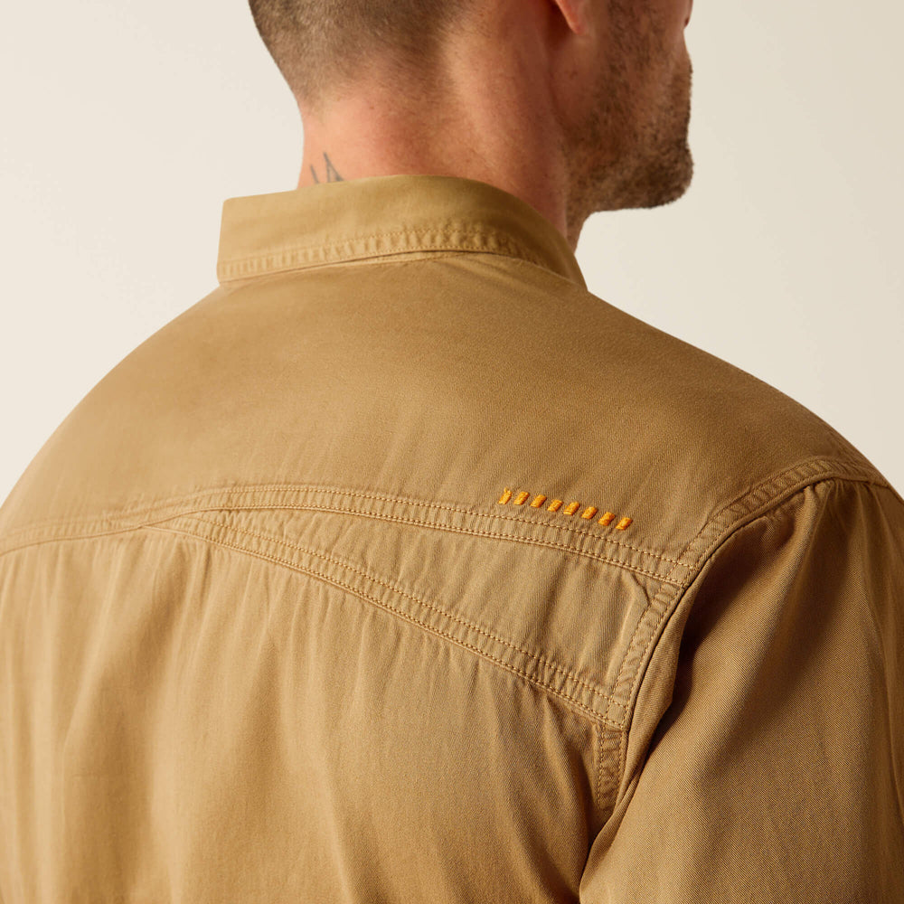 Rebar Washed Twill Work Shirt Men | Ariat on sale