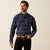 NAVY PLAID