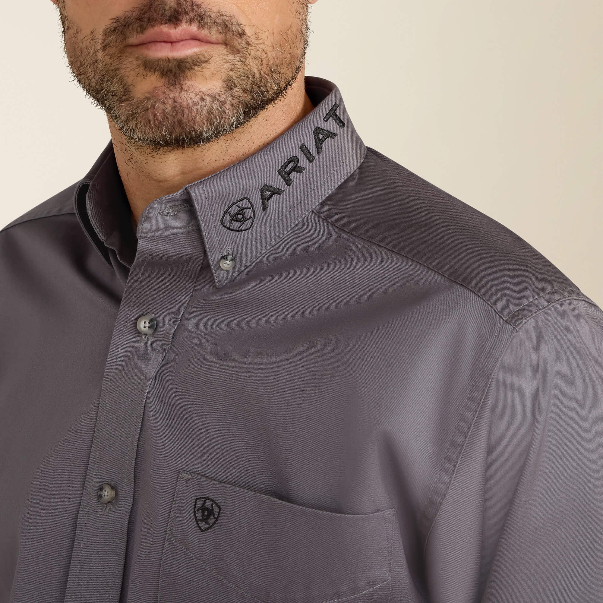 Team Logo Twill Classic Fit Shirt Men | Ariat on sale