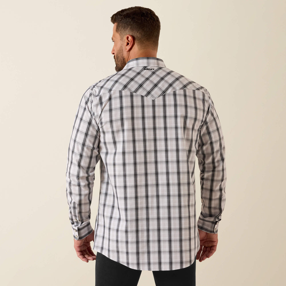 Wrinkle Free Ari Fitted Snap Shirt Men | Ariat discount