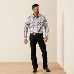 Wrinkle Free Ari Fitted Snap Shirt Men | Ariat discount