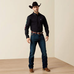 Team Logo Twill Fitted Shirt Men | Ariat discount