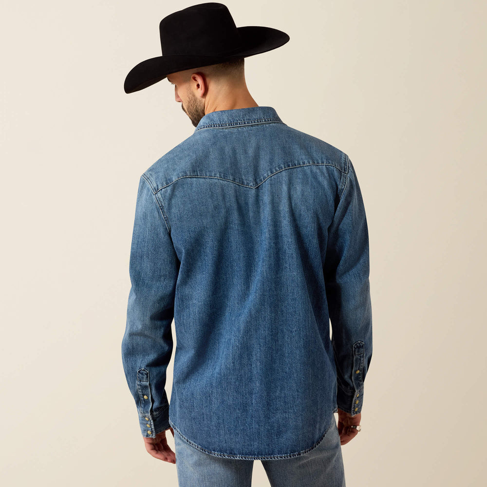 Sawtooth Denim Retro Fit Shirt Men | Ariat online shop