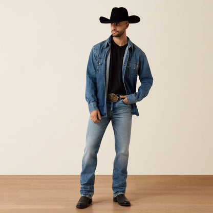 Sawtooth Denim Retro Fit Shirt Men | Ariat online shop
