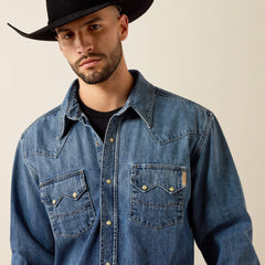 Sawtooth Denim Retro Fit Shirt Men | Ariat online shop