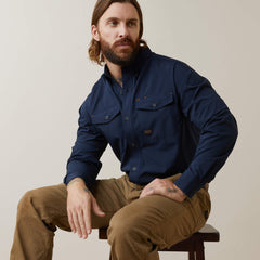 Rebar Made Tough VentTEK DuraStretch Work Shirt Men | Ariat online shop