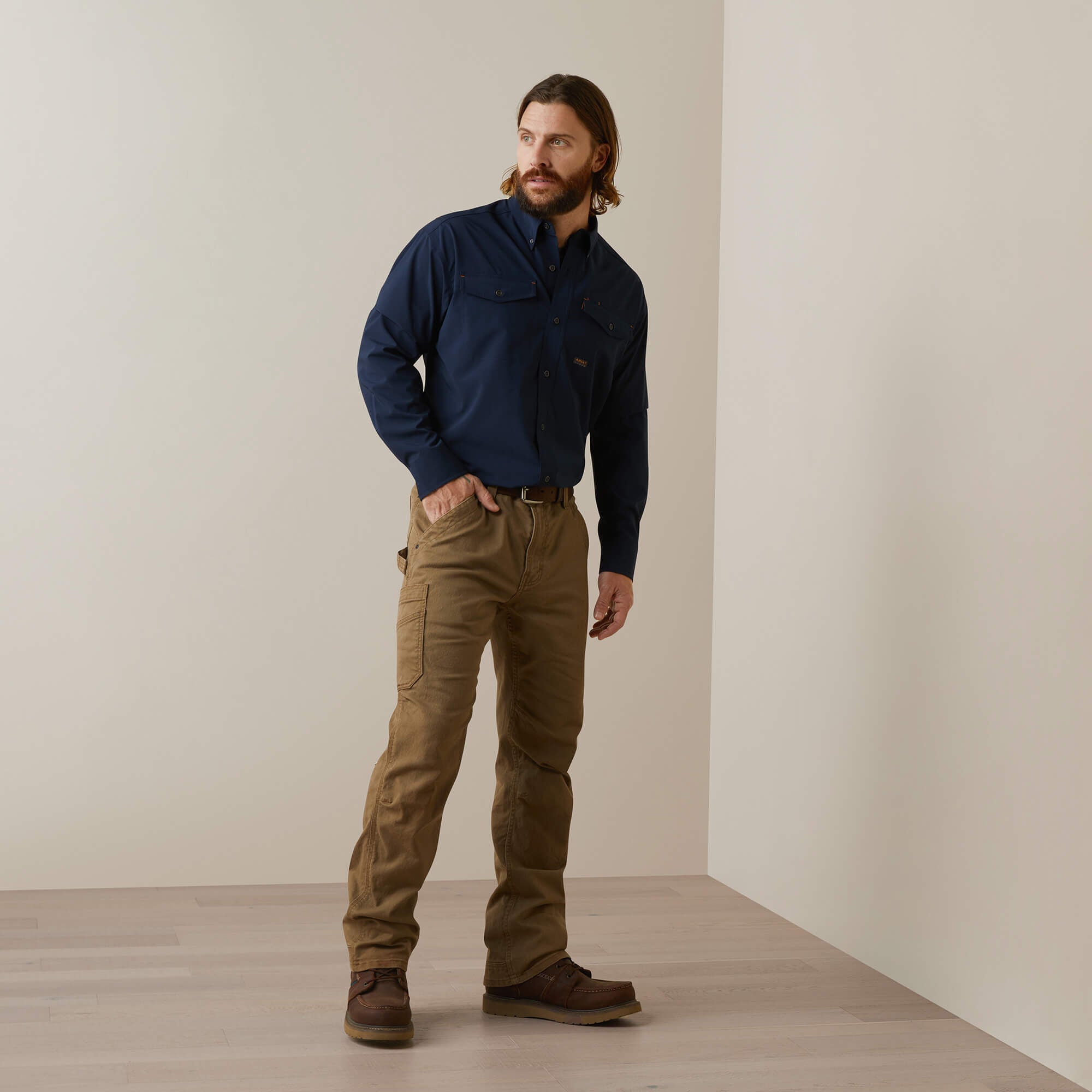 Rebar Made Tough VentTEK DuraStretch Work Shirt Men | Ariat online shop