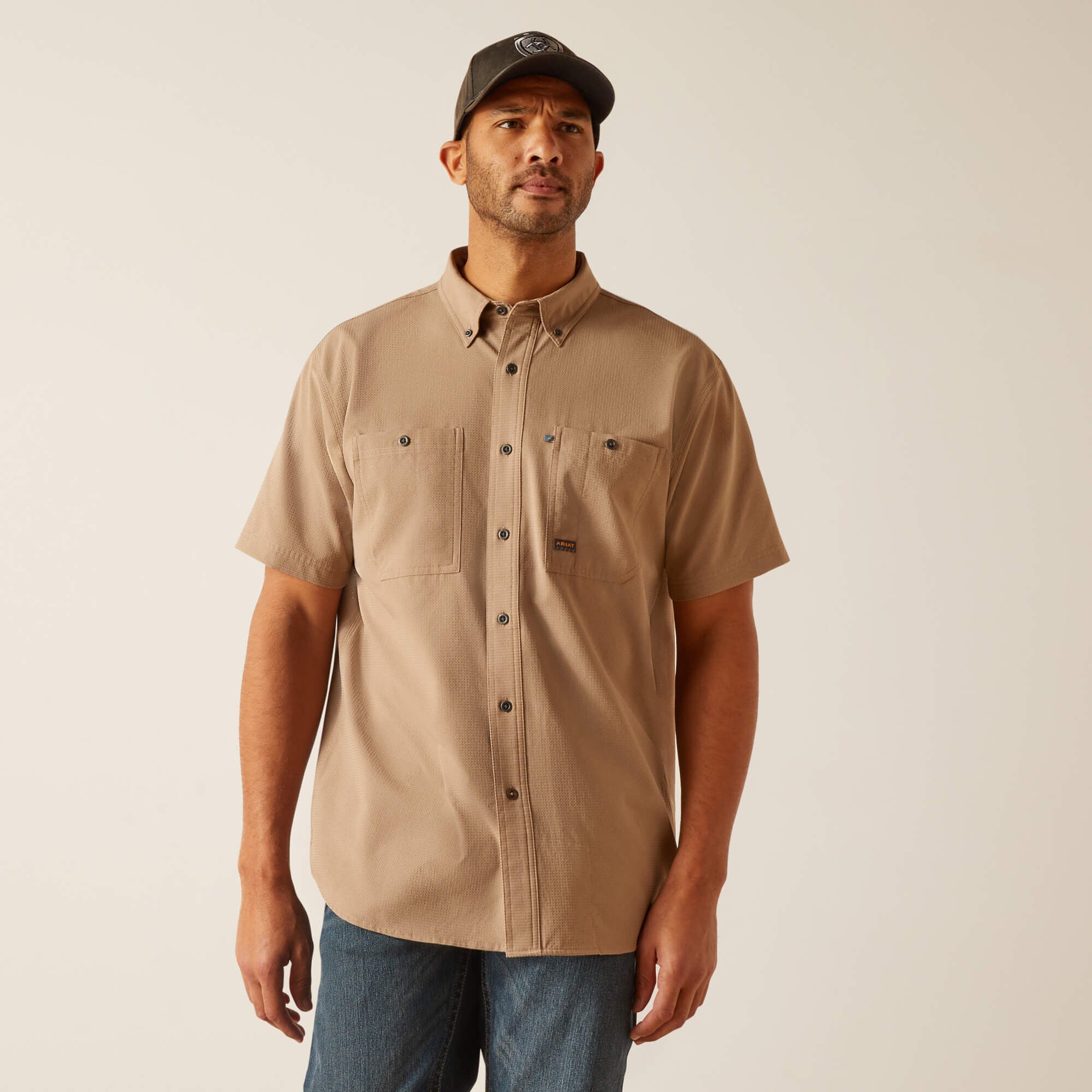 Rebar Made Tough 360 Airflow Work Shirt Men | Ariat online