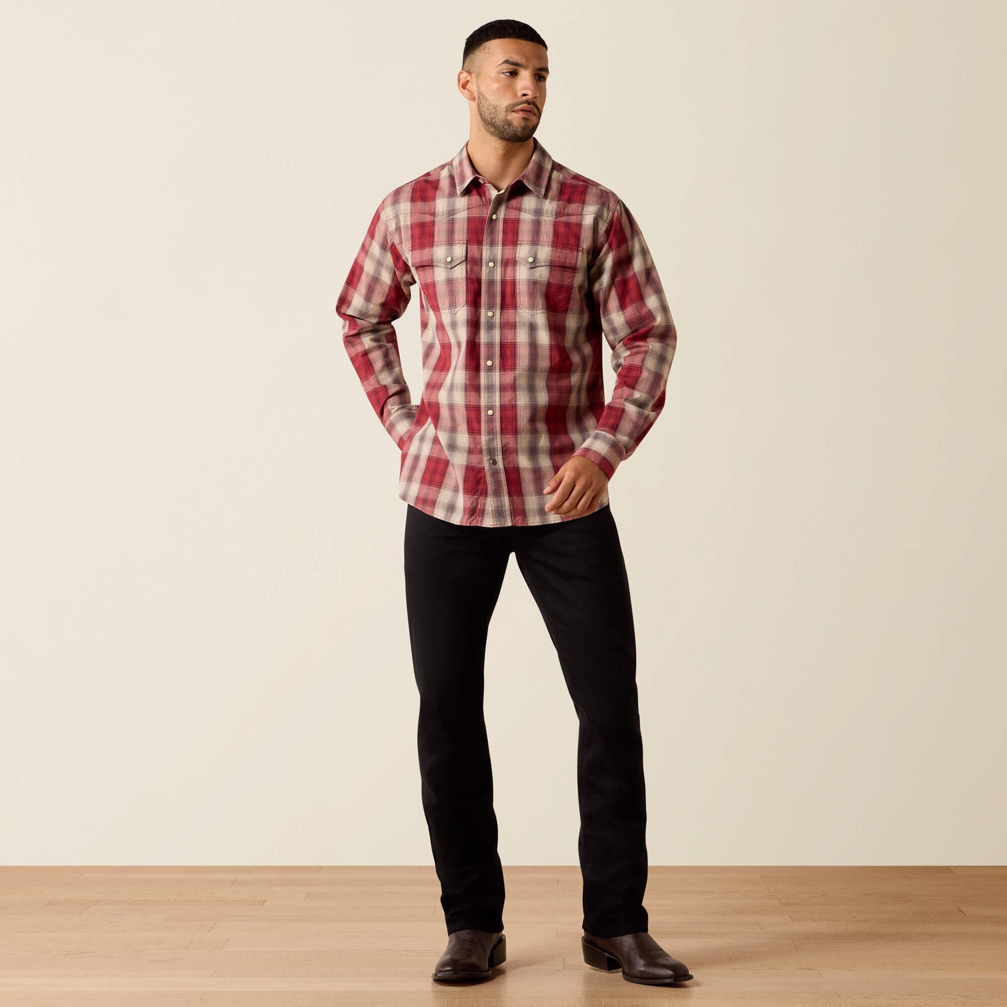 Retro Hawthorne Fitted Snap Shirt Men | Ariat online shop