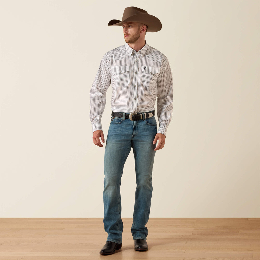 Wrinkle Free Anthony Classic Fit Snap Shirt Men | Ariat discount