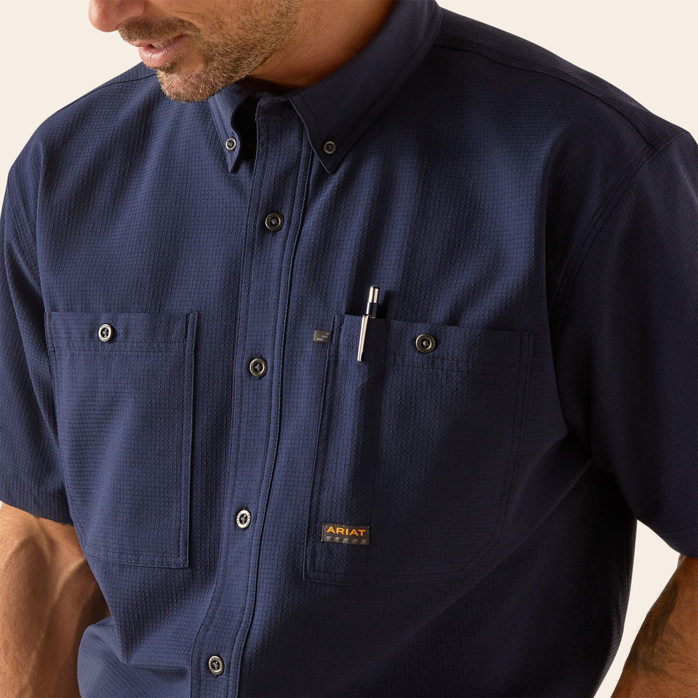 Rebar Made Tough 360 Airflow Work Shirt Men | Ariat outlet