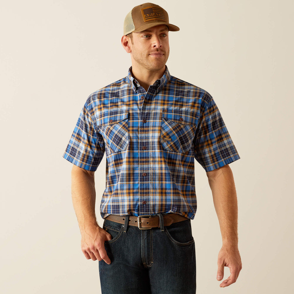 Rebar Made Tough DuraStretch Work Shirt Men | Ariat on sale