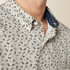 Wrinkle Free Charles Classic Fit Shirt Men | Ariat discount