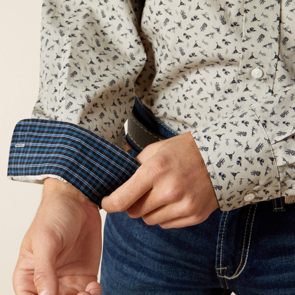 Wrinkle Free Charles Classic Fit Shirt Men | Ariat discount