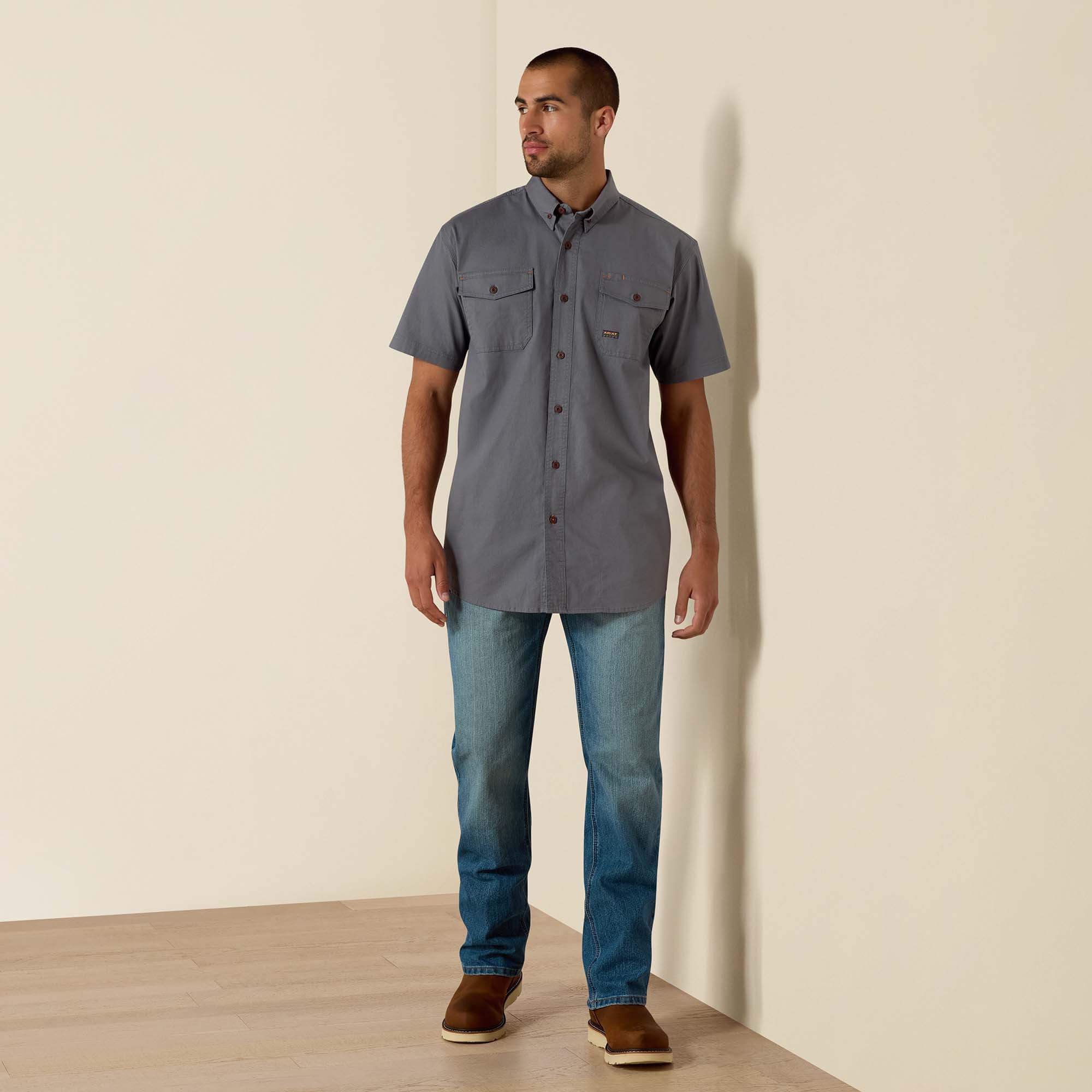 Rebar Made Tough DuraStretch Work Shirt Men | Ariat online shop