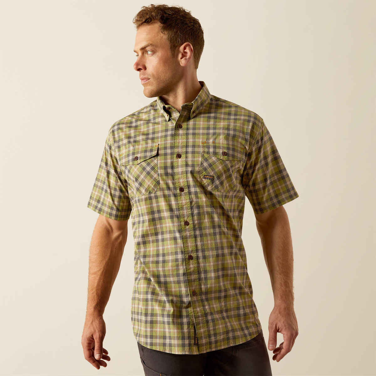 Rebar Made Tough DuraStretch Work Shirt Men | Ariat on sale