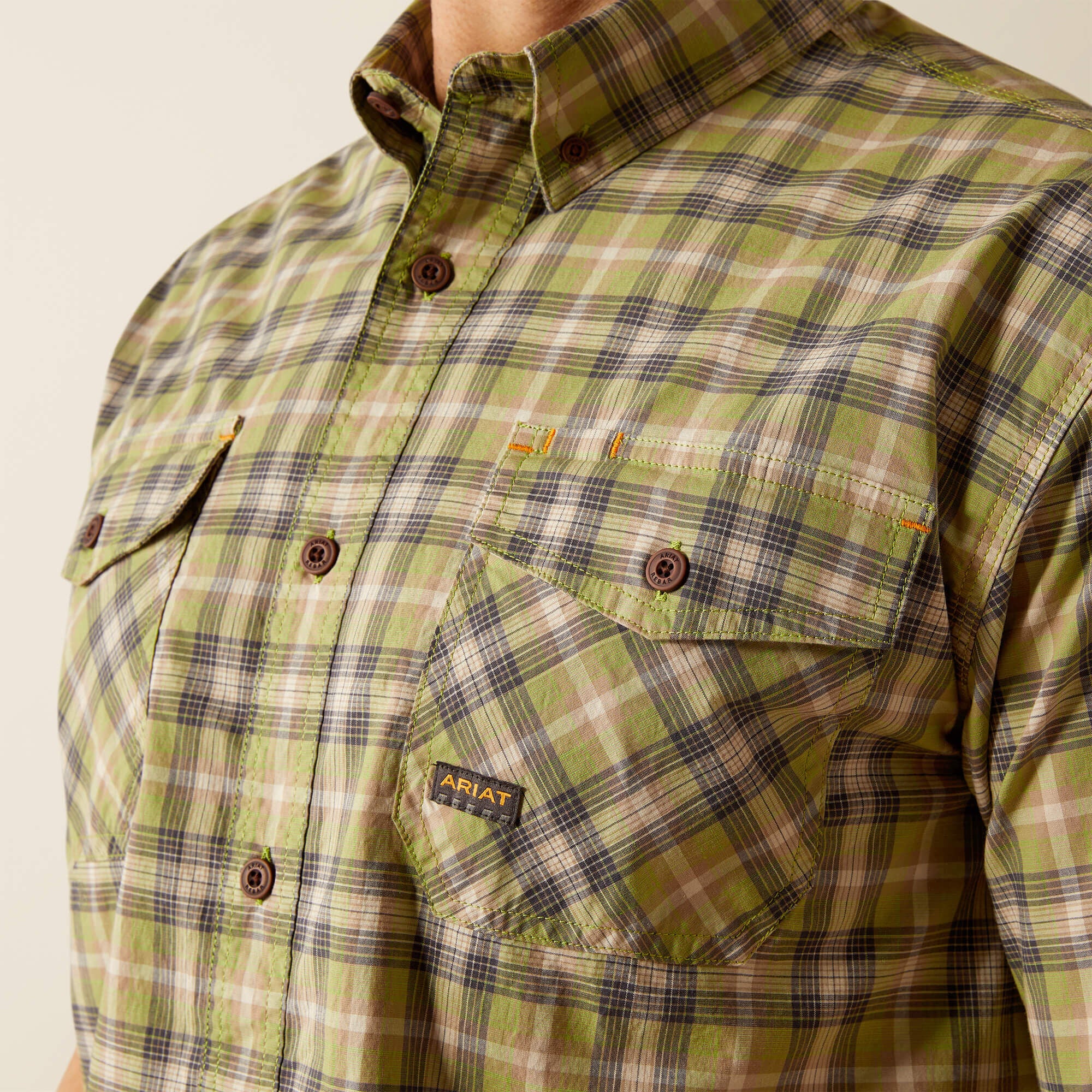 Rebar Made Tough DuraStretch Work Shirt Men | Ariat on sale
