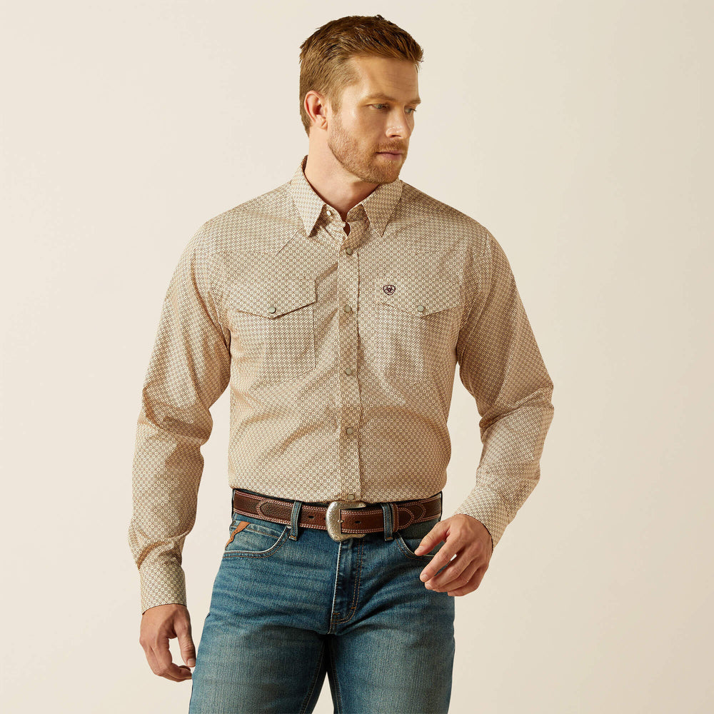 Wrinkle Free Eddie Fitted Shirt Men | Ariat online