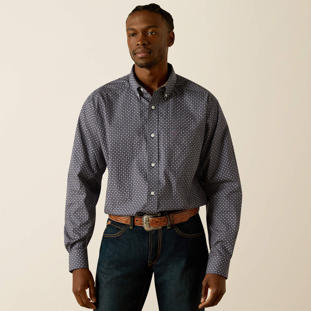 Wrinkle Free Dale Classic Fit Shirt Men | Ariat discount