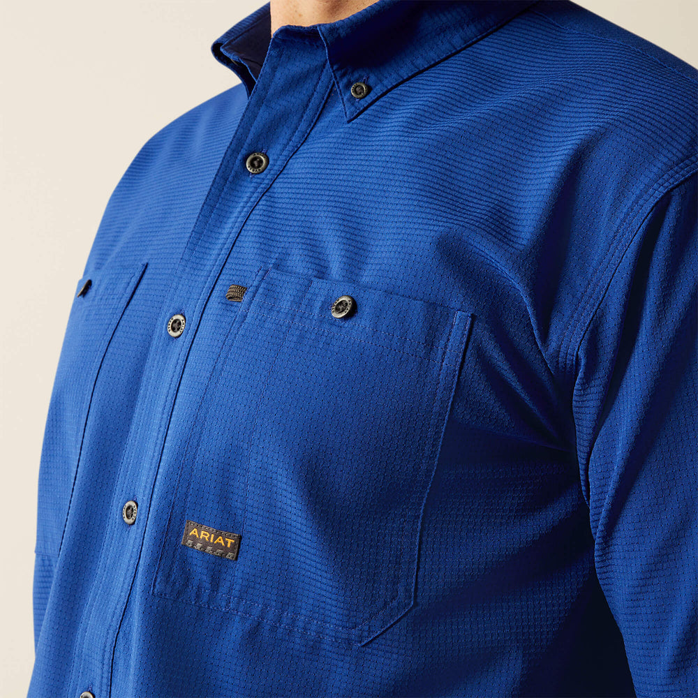Rebar Made Tough 360 Airflow Work Shirt Men | Ariat sale