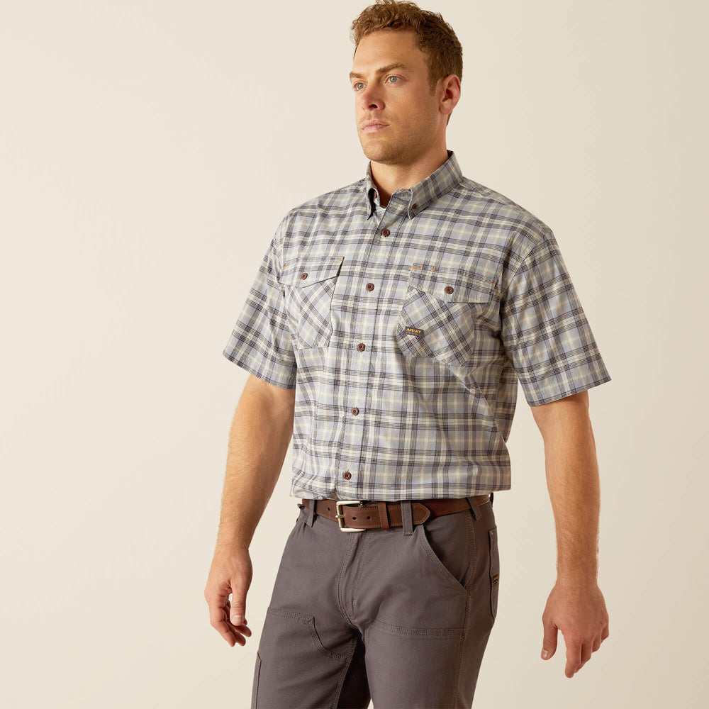 Rebar Made Tough DuraStretch Work Shirt Men | Ariat outlet