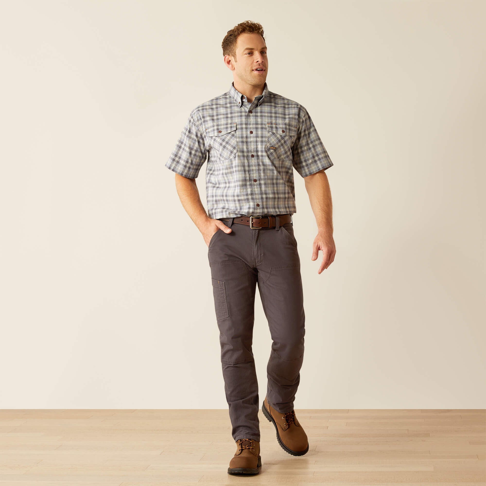Rebar Made Tough DuraStretch Work Shirt Men | Ariat outlet