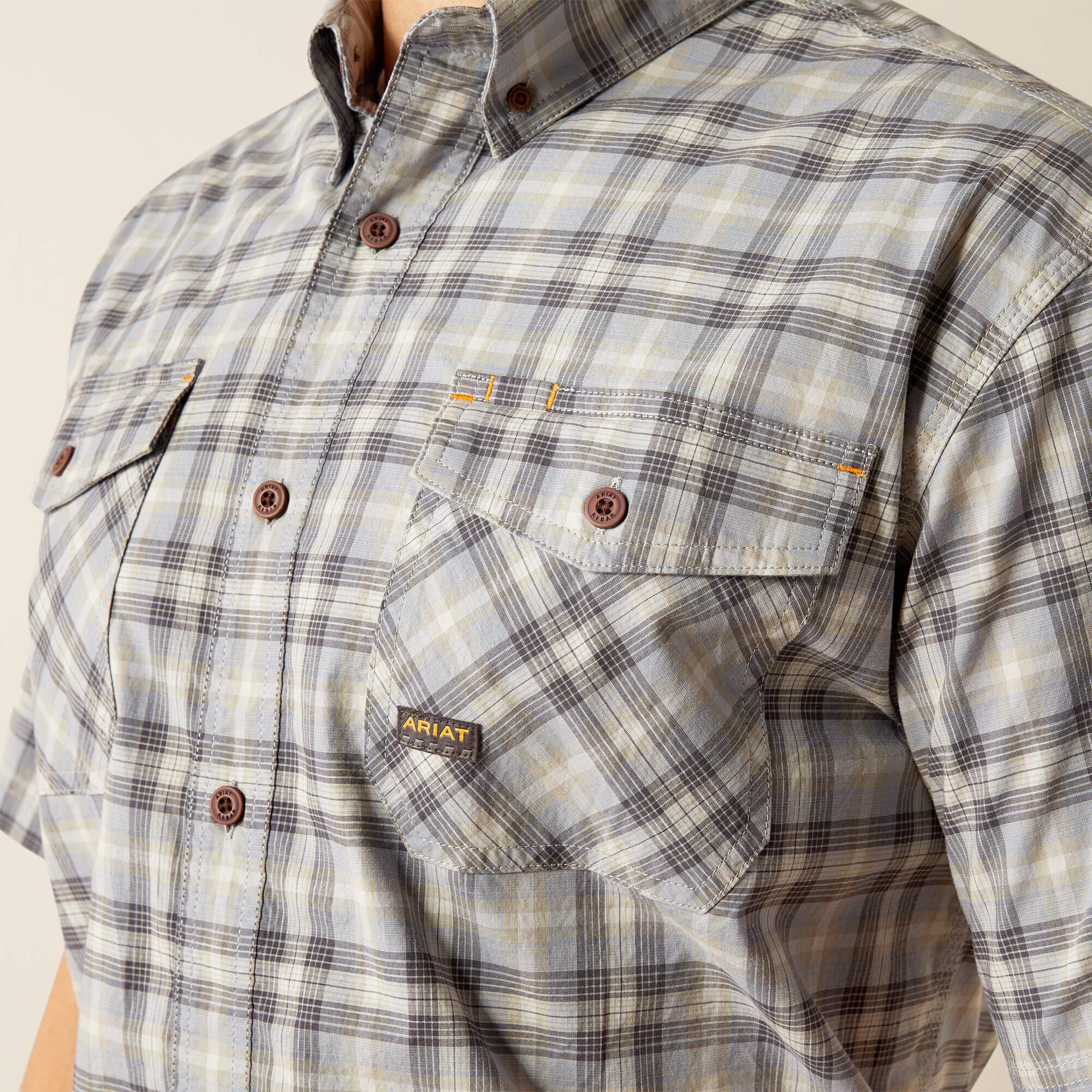 Rebar Made Tough DuraStretch Work Shirt Men | Ariat outlet