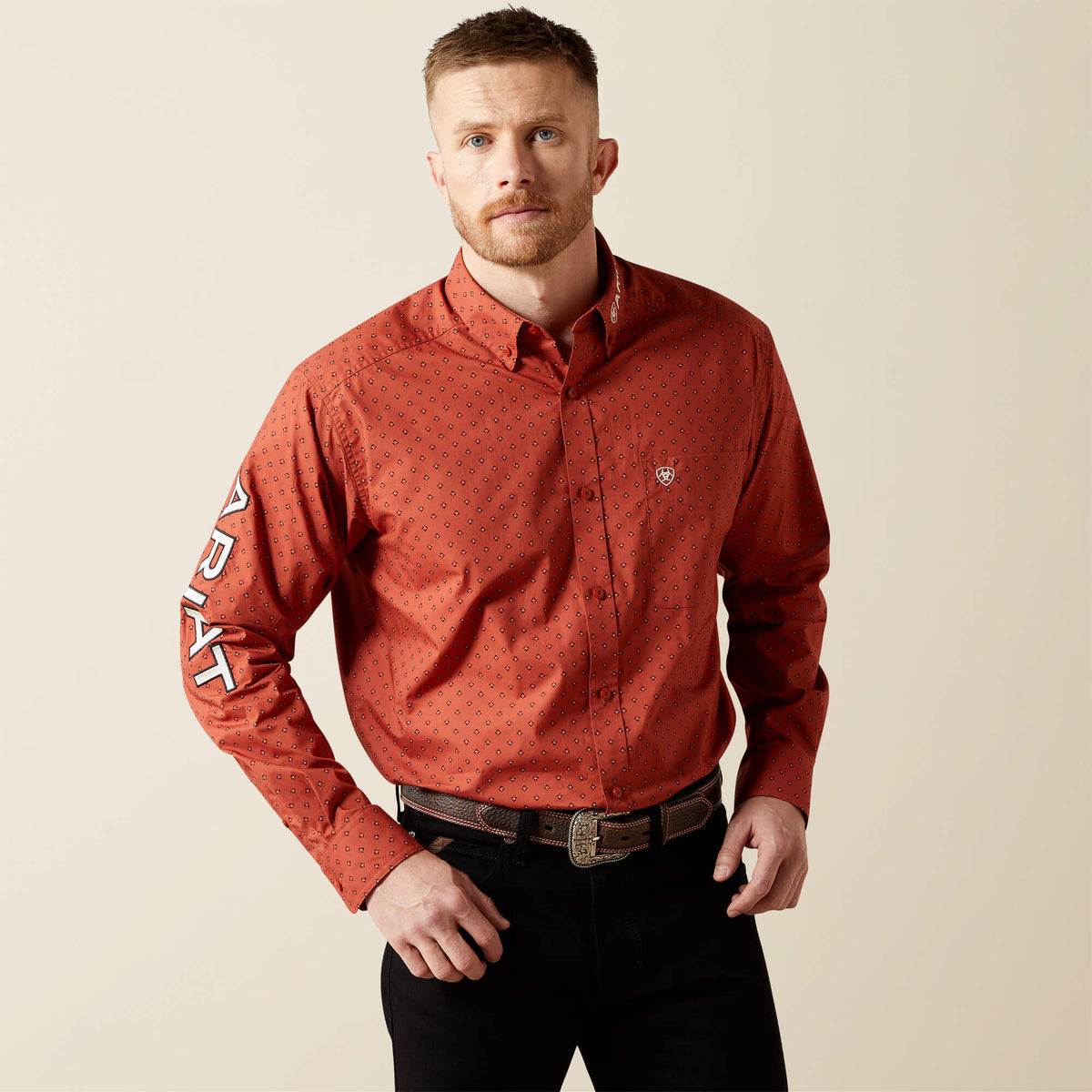 Team Porter Classic Fit Shirt Men | Ariat for sale