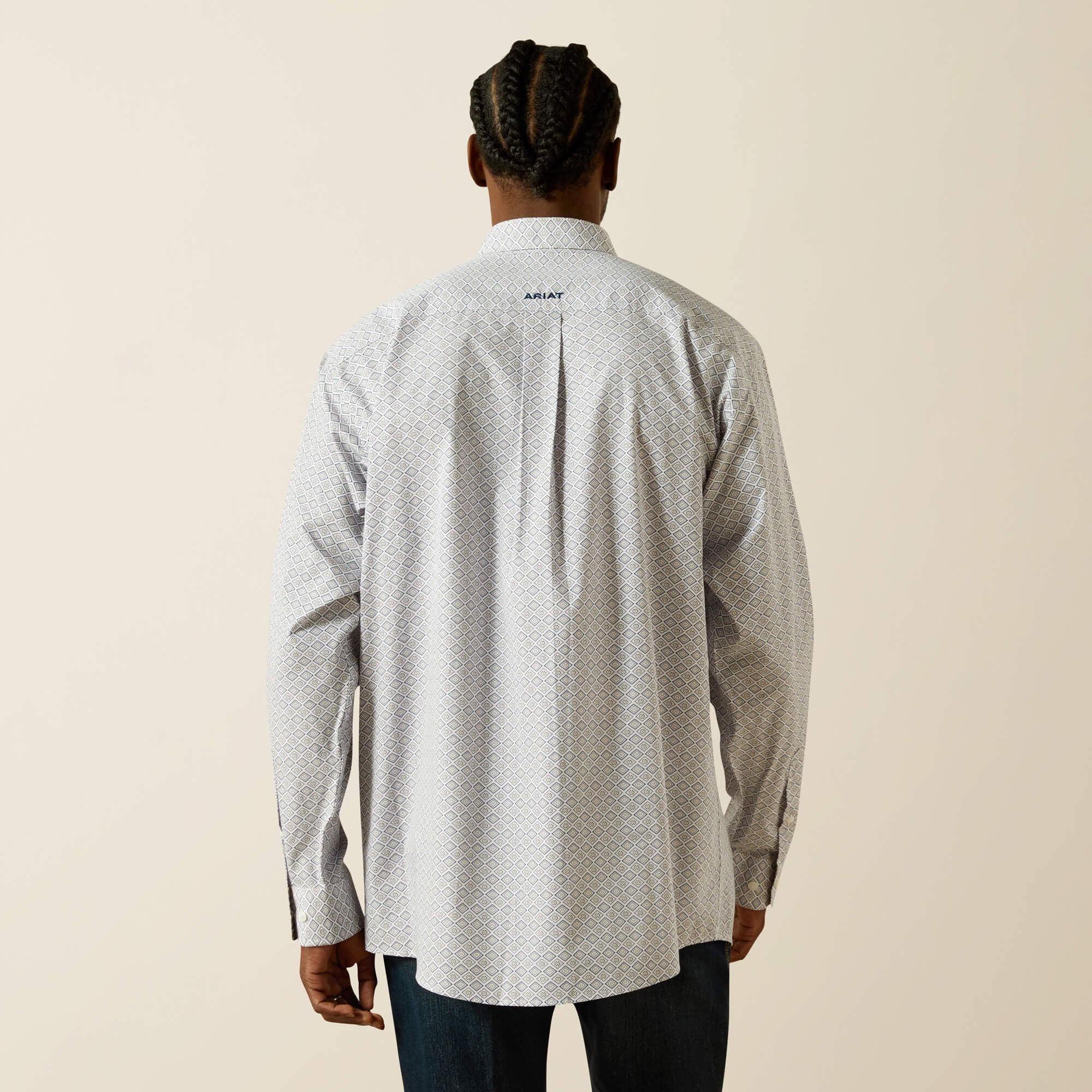 Wrinkle Free Declan Classic Fit Shirt Men | Ariat for sale