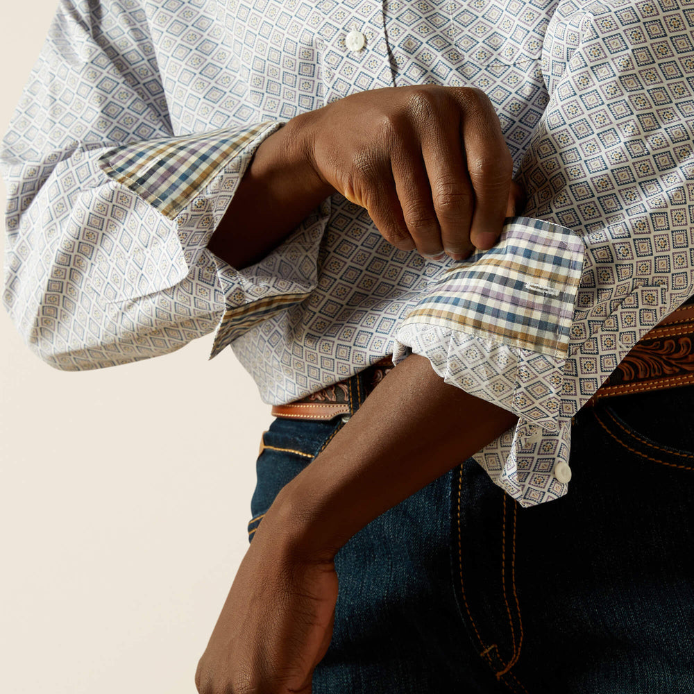 Wrinkle Free Declan Classic Fit Shirt Men | Ariat for sale
